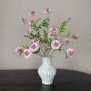 Zijden Bloemen Boeket ‘Scabiosa’ | Inclusief Vaas | Chique-Living