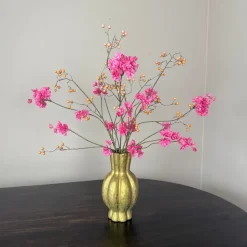 Zijden Bloemen Boeket ‘Tropical Blossom’ | Inclusief Vaas | Chique-Living