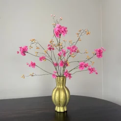 Zijden Bloemen Boeket ‘Tropical Blossom’ | Inclusief Vaas | Chique-Living