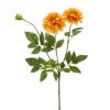 Zijden Bloemen 'Dahlia' | Geel | 72cm | Chique-Living