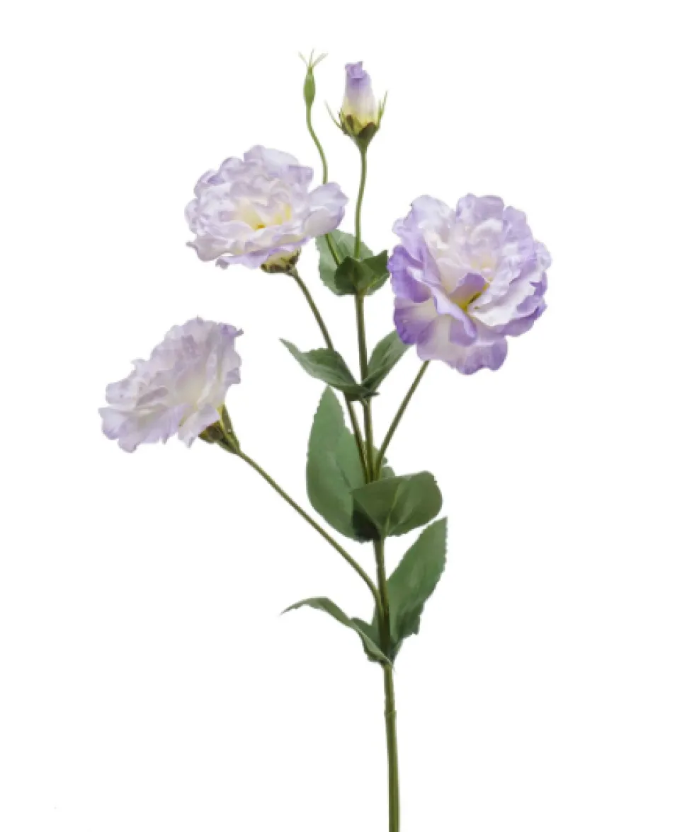 Zijden Bloemen 'Lysianthus' | Lila | 68cm | Chique-Living