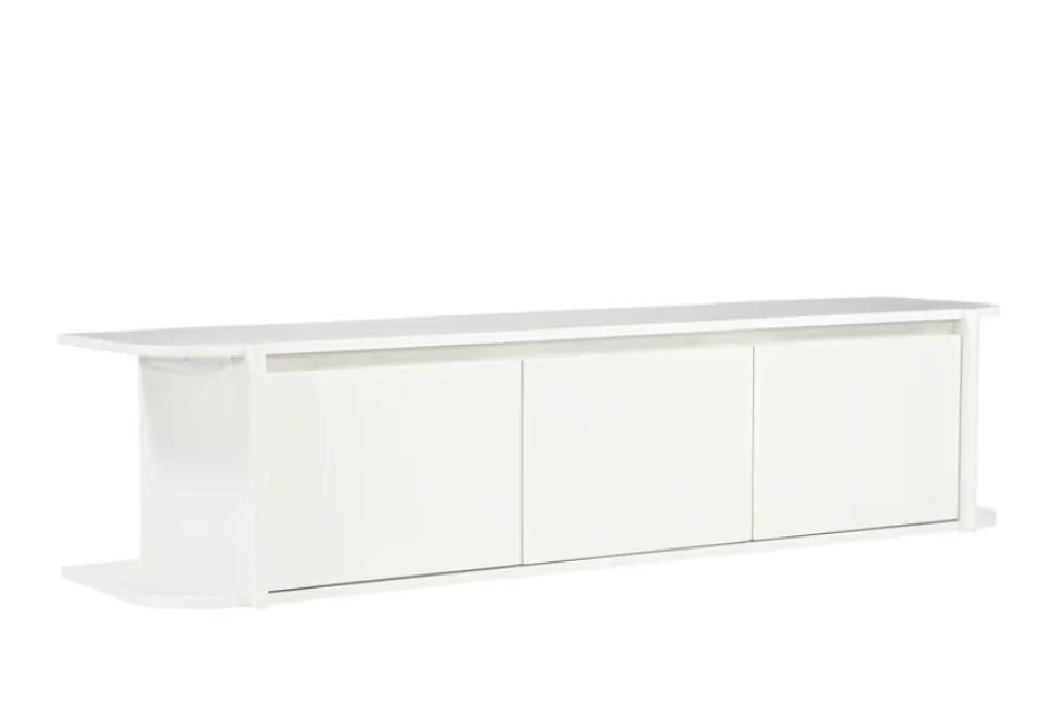 Zwevend TV Meubel Jade | Off White | 160 cm | Chique-Living