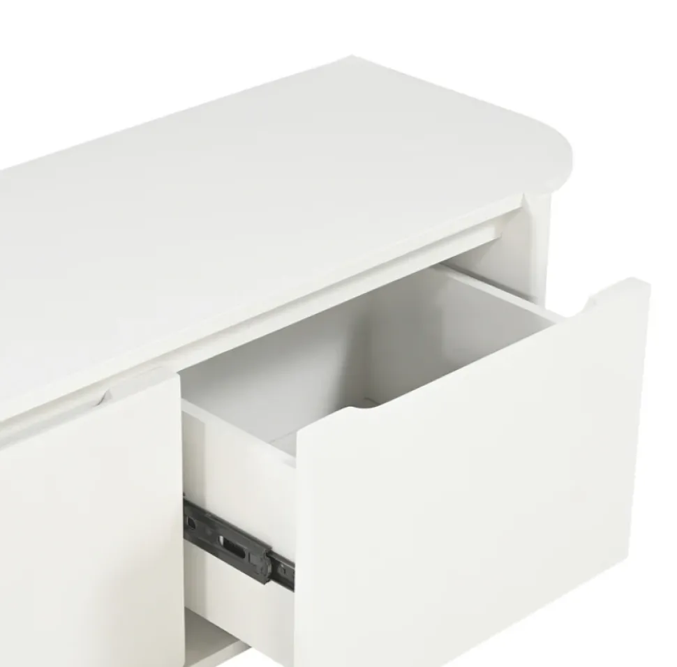Zwevend TV Meubel Jade | Off White | 160 cm | Chique-Living